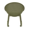 SCAUN IBIZA GREEN ROCHING CM 66X88X80 (INALTIME SAZ CM 38)