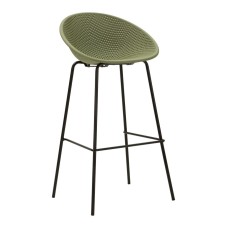 SET SCAUNE DE BAR IBIZA VERDE 2 BUCĂȚI CM 50X50X98 (ÎNĂLȚIME ȘEZUT CM 75)