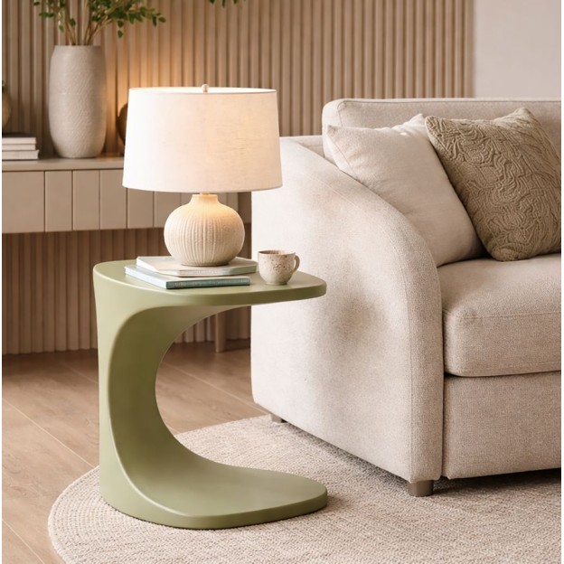 MĂSUȚĂ DE CAP IBIZA VERDE CM 42X42X52 