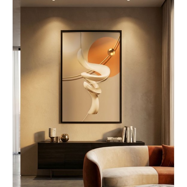 IMPRIMARE PE PÂNZĂ CU REZUMAT LED -B- CM 80X4X120 