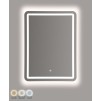 OGLINDA DE PERETE LED SIMPLĂ RECTANGULARĂ CM 60X3,5X80 (LUMINĂ 3 CULORI) 