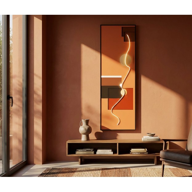 IMPRIMARE PE PÂNZĂ CU REZUMAT LED CM 150X3,5X50 