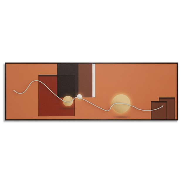 IMPRIMARE PE PÂNZĂ CU REZUMAT LED CM 150X3,5X50 