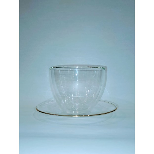 Pahar cu farfurie Brilliants 