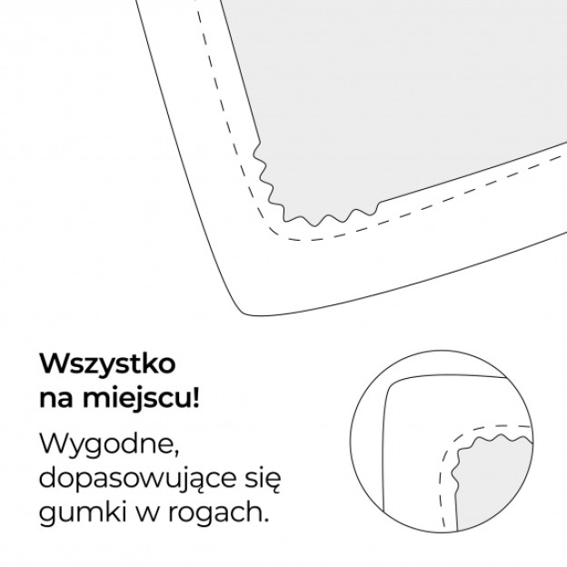 Cearsaf cu elastic MICRO DUO 160x200 cm