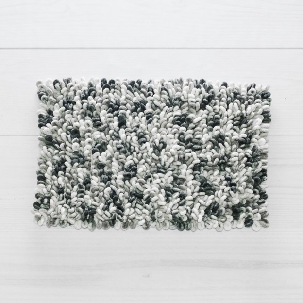 Covoras baie LOOPIE 60x90 cm gray