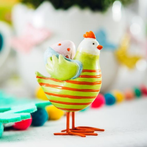 Figurină decorativă pui CRAZYCHICK