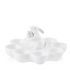 Set suport ouă Paște FROZEN RABBIT PATERA NA JAJKA