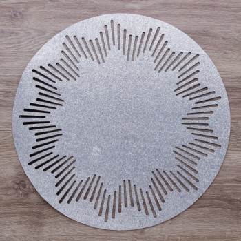 Napron PREYTEL D38 cm Argintiu