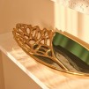 Platou decorativ Oaktree green