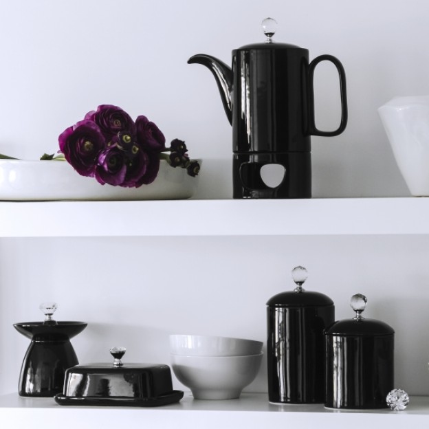 Ceainic cu suport pentru lumanare DIAMANT2 1000 ml