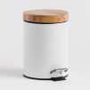Cos pentru gunoi  wooder white