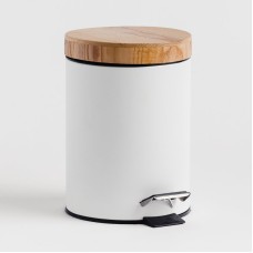 Cos pentru gunoi  wooder white