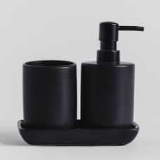 Set dozator si pahar baie Blackino