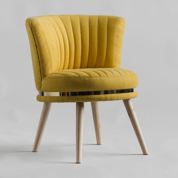 Scaun Isaura yellow