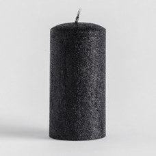 Lumanare Glitteros2 Black