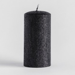 Lumanare Glitteros2 Black