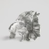 Figurina decorativa-peste Vissa Silver