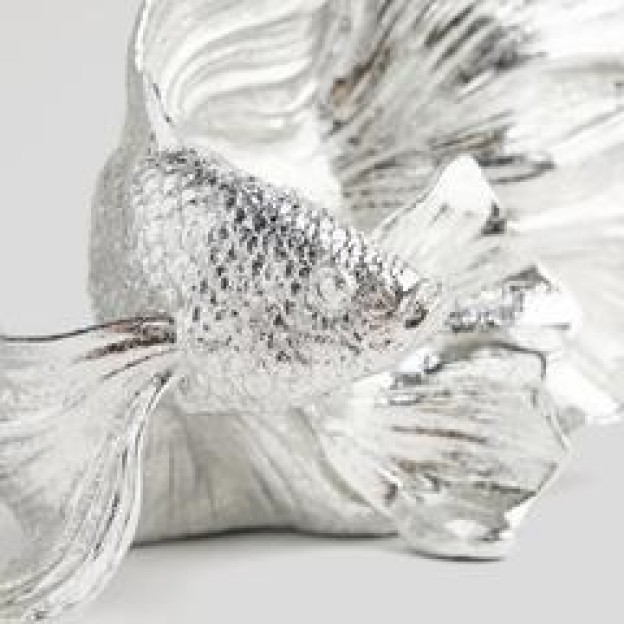 Figurina decorativa-peste Vissa Silver