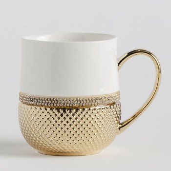Cană Glamtis gold cu buline