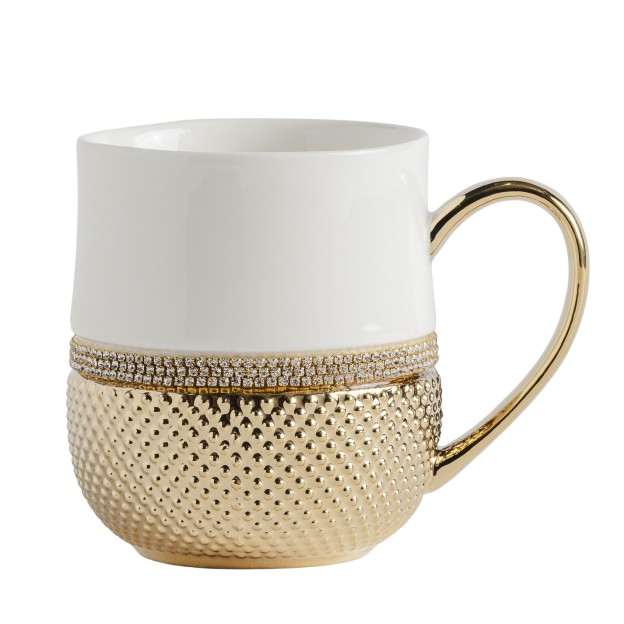 Cana Glamtis gold cu buline