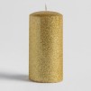 Lumanare Glitteros2 Gold