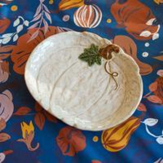 Bol decorativ pumpkini 25x21x4cm