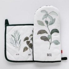 Set bucatarie-manusa si suport termic plantare