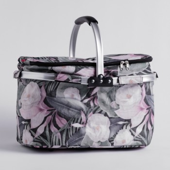 Coș de cumpărături termic Tropicani Flower 27x42 cm