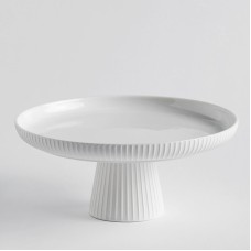 Platou decorativ LINIOSO ALB