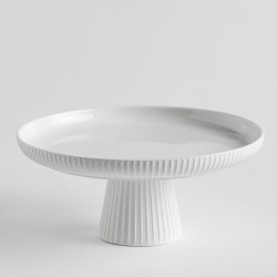 Platou decorativ LINIOSO ALB