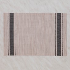 Napron TIERA 45x30 cm Bej cu linii gri