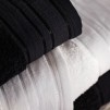 Prosop Bumbac Mauricio 50x90 cm negru