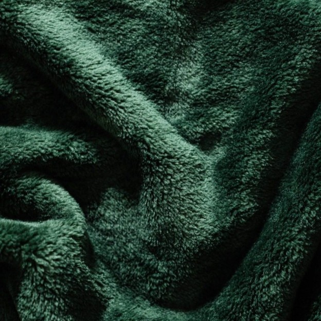 Pătură floss 200x220 cm green