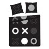 Lenjerie de pat TICTACTOE