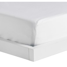 Cearsaf cu elastic MICROS alb 160x200 cm