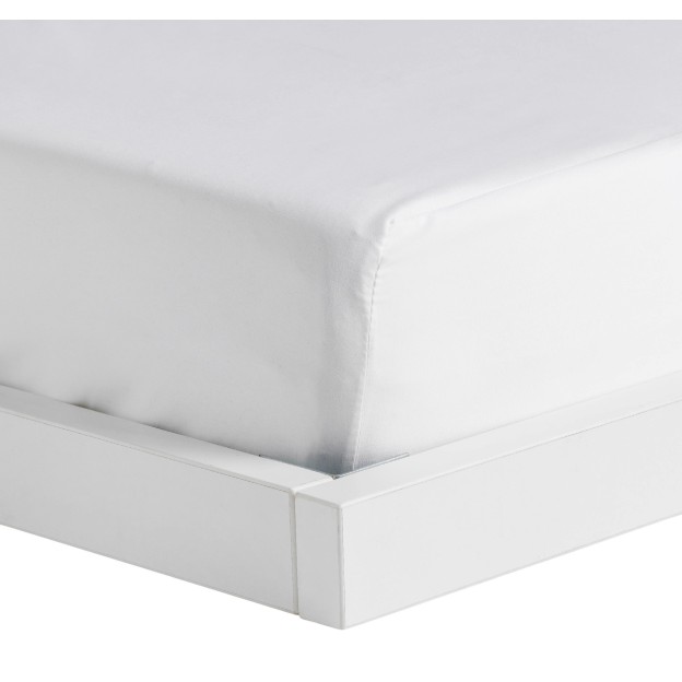 Cearsaf cu elastic MICROS alb 160x200 cm