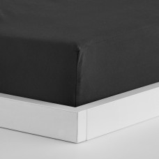 Cearsaf cu elastic MICROS negru 200x220 cm