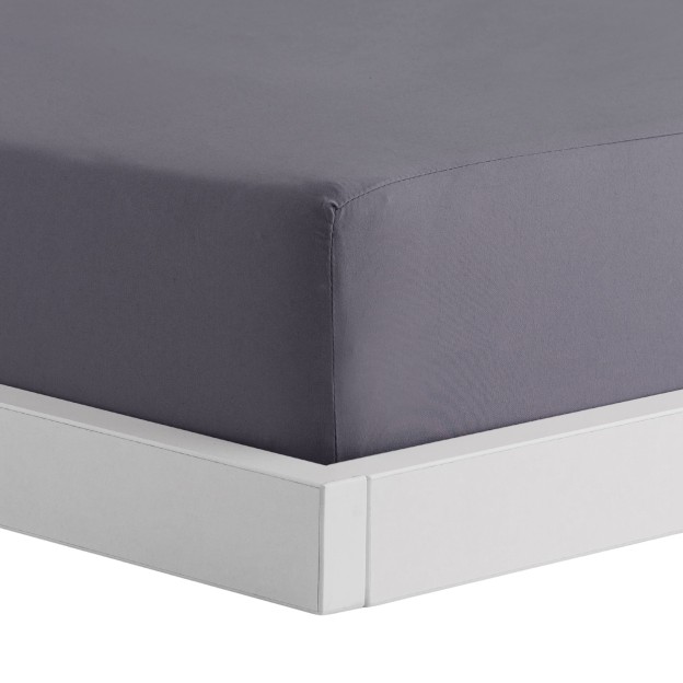 Cearsaf cu elastic MICROS gri 200x220 cm