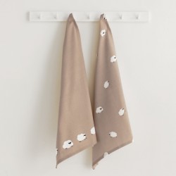 Set 2 prosoape Sheepy 45x65 cm BEJ