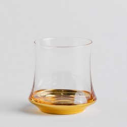Pahar pentru apa HELENA Auriu 360 ml