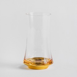 Pahar pentru apa HELENA Auriu 420 ml