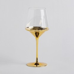 Pahar pentru vin HELENA Auriu 580 ml