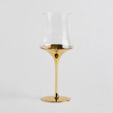Pahar pentru vin HELENA Auriu 450 ml