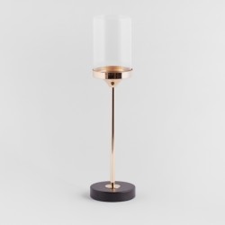 Suport pentru lumanare ENLACESO Auriu 47.5 cm