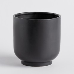 Ghiveci MYST NEGRU 20 cm