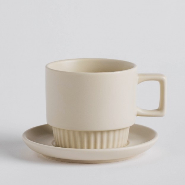 Ceasca cu farfurie DINAH