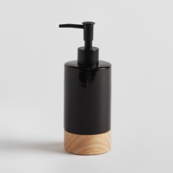 Dozator săpun WOODBASE Negru