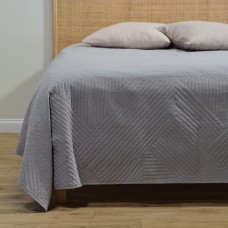 Cuvertură de bumbac MINICOT Gri 220x200cm