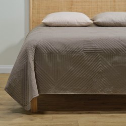 Cuvertură de bumbac MINICOT Cafeniu 220x200cm